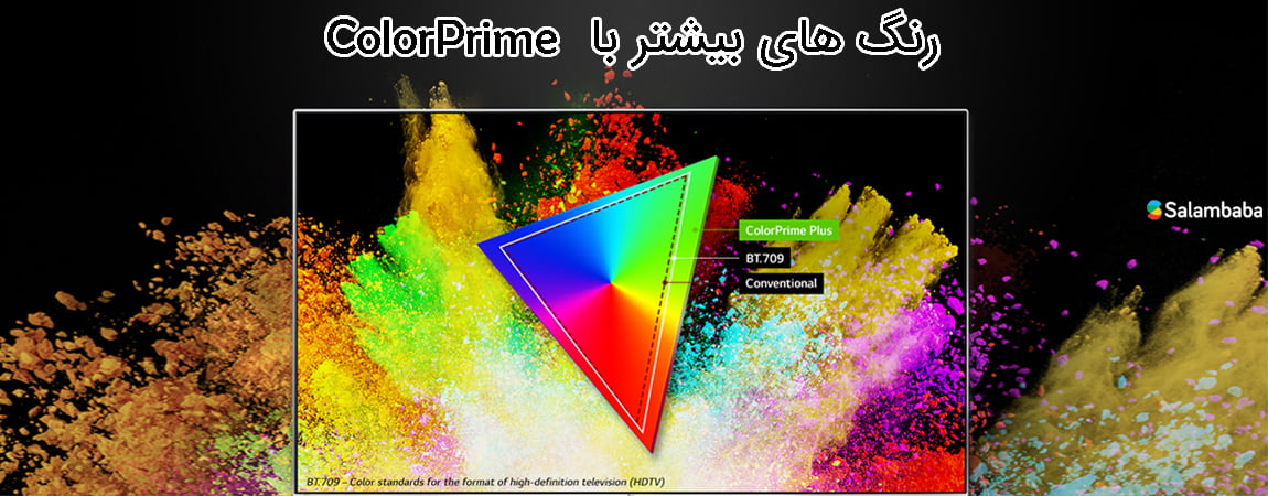 فناوری ColorPrime-Plus تلویزیون ال جی UH850T